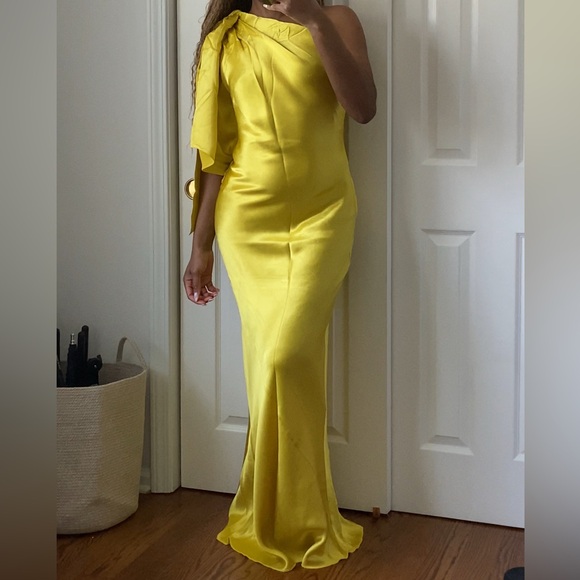 Zara satin evening dress - Picture 7 of 7